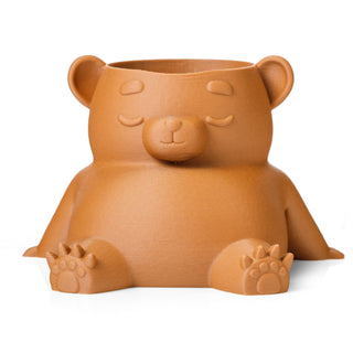 Eco-Friendly Dream Bear Plant Pot: Sustainable 3D Printed PLA Home Décor