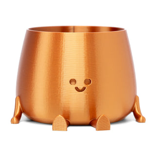 Happy Pot Planter - Copper