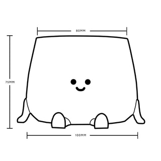 Happy Pot Planter - Matte Green