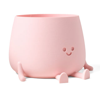 Happy Pot Planter - Peach Pink