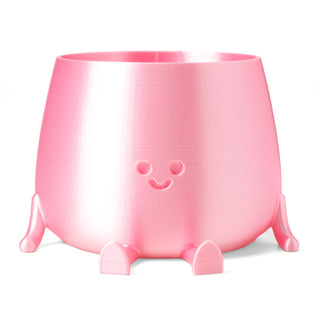 Happy Pot Planter - Silk Pink