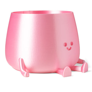 Happy Pot Planter - Silk Pink