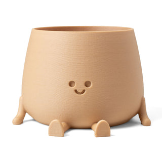 Happy Pot Planter - Wood