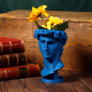 David Renaissance Eco-Friendly 3D Printed Head Planter