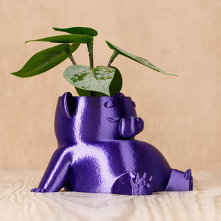 Eco-Friendly Dream Bear Plant Pot: Sustainable 3D Printed PLA Home Décor