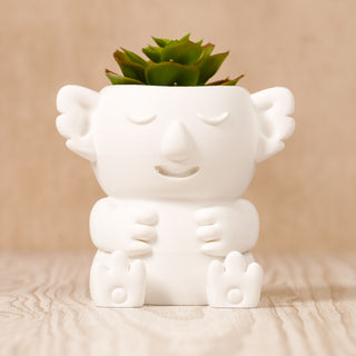 Eco-Friendly Koala Plant Pot: Sustainable 3D Printed